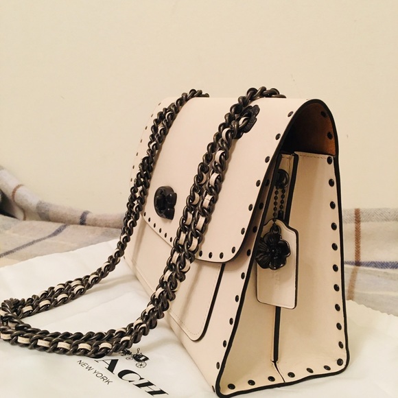 Coach Handbags - Coach Parker Rivets Shoulder Bag